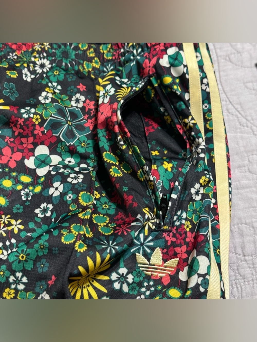Adidas Originals x Liberty London NEW Track Suit Firebird Ornamental Print Sz.XS - Picture 12 of 13